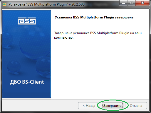 Bss plugin не видит браузер